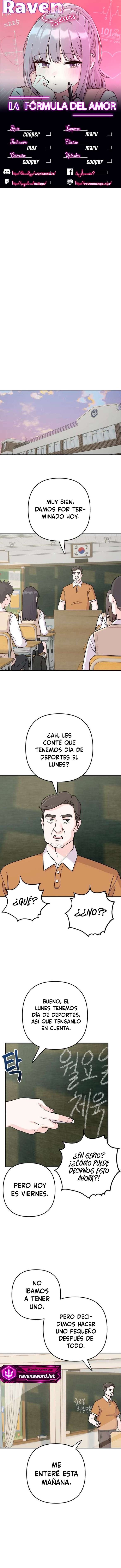 La fórmula del amor capítulo 18 página 1