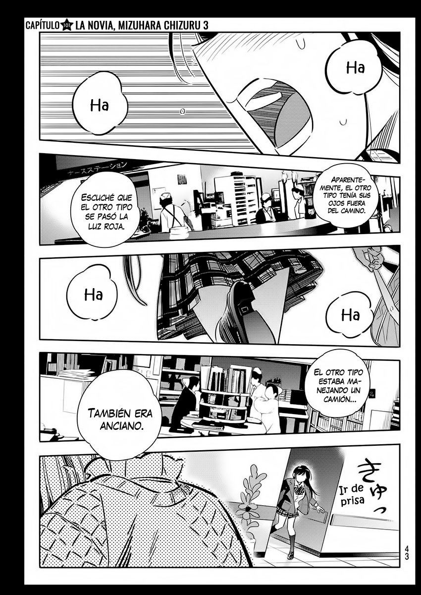 Kanojo, Okarishimasu capítulo 101 página 2