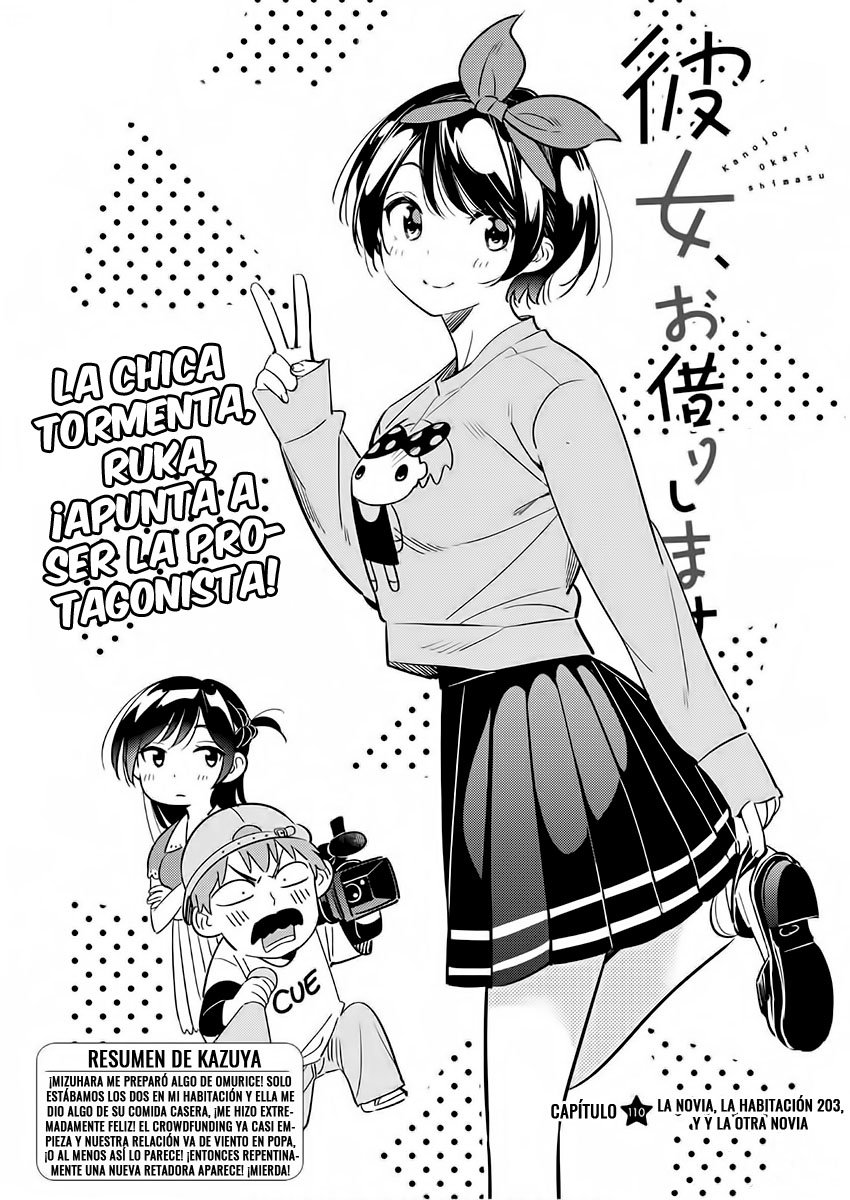 Kanojo, Okarishimasu capítulo 110 página 2