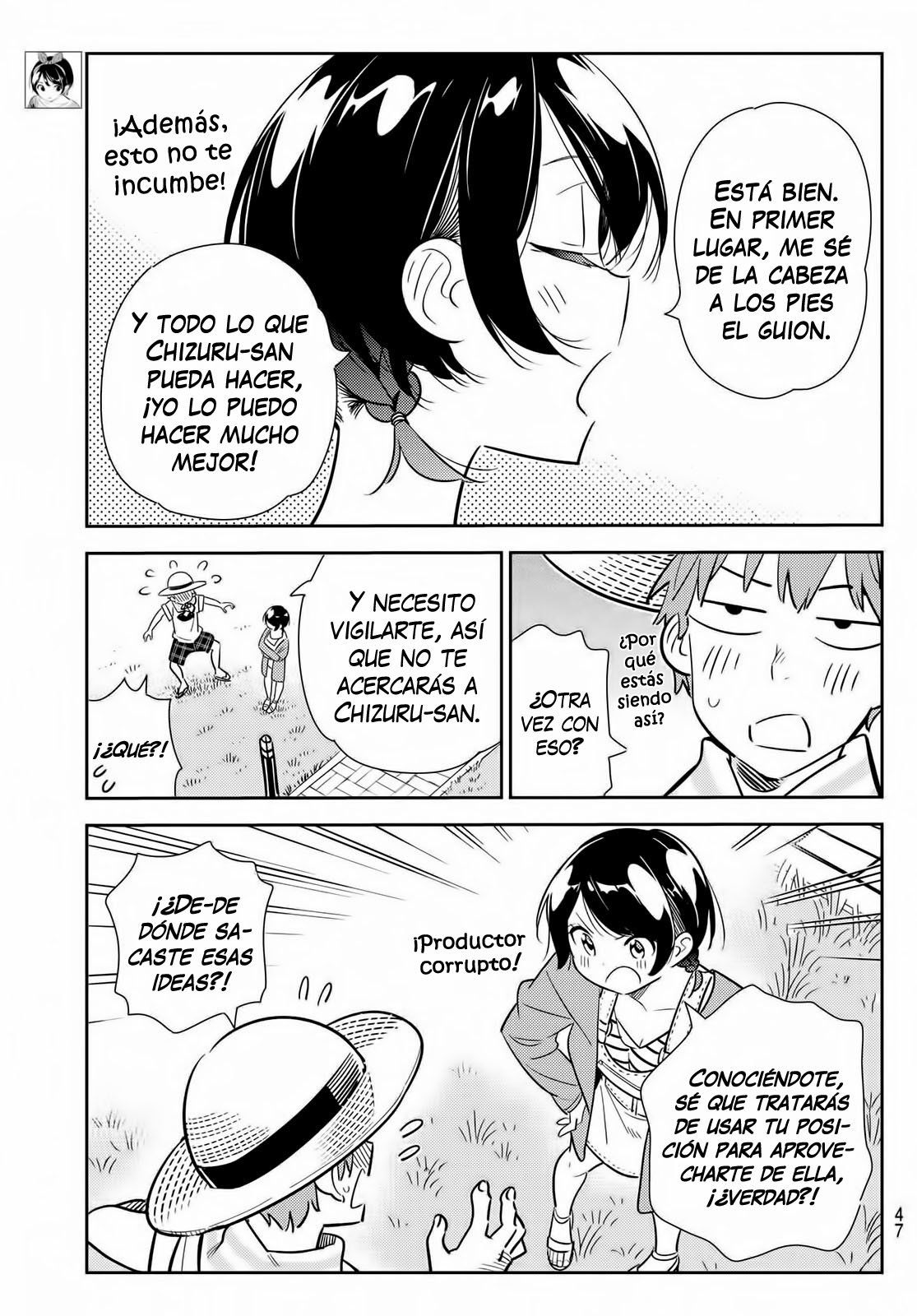 Kanojo, Okarishimasu capítulo 129 página 8