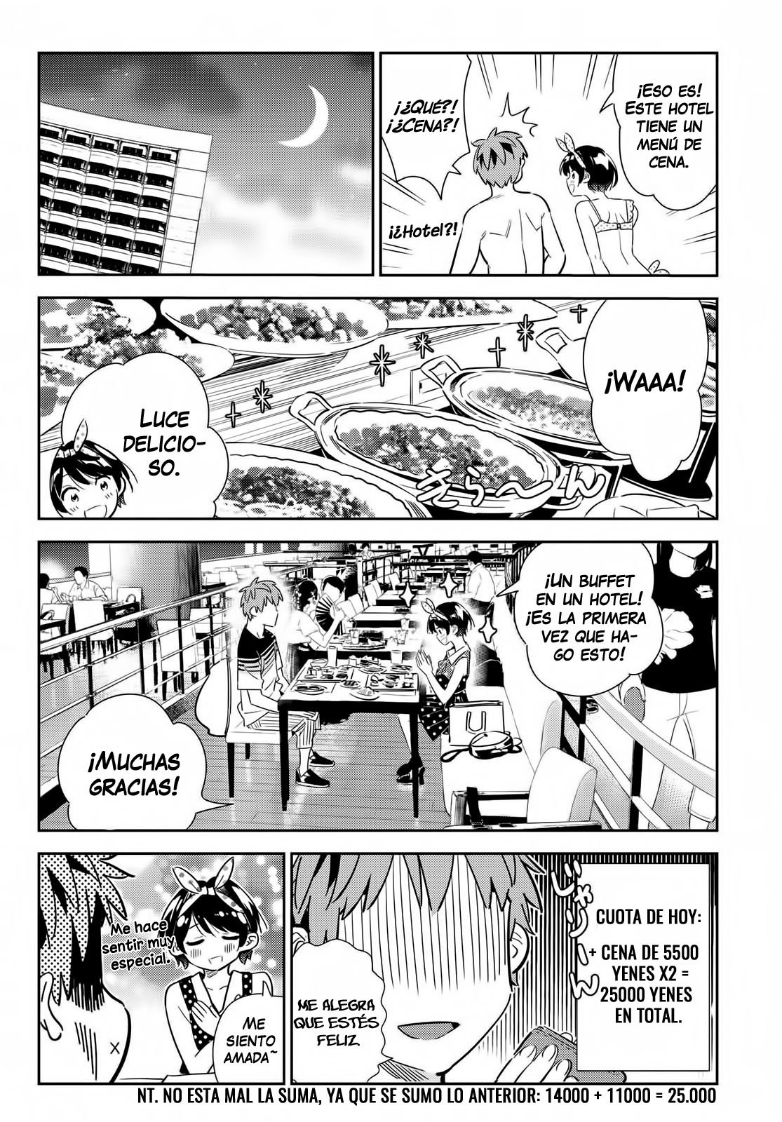 Kanojo, Okarishimasu capítulo 141 página 6