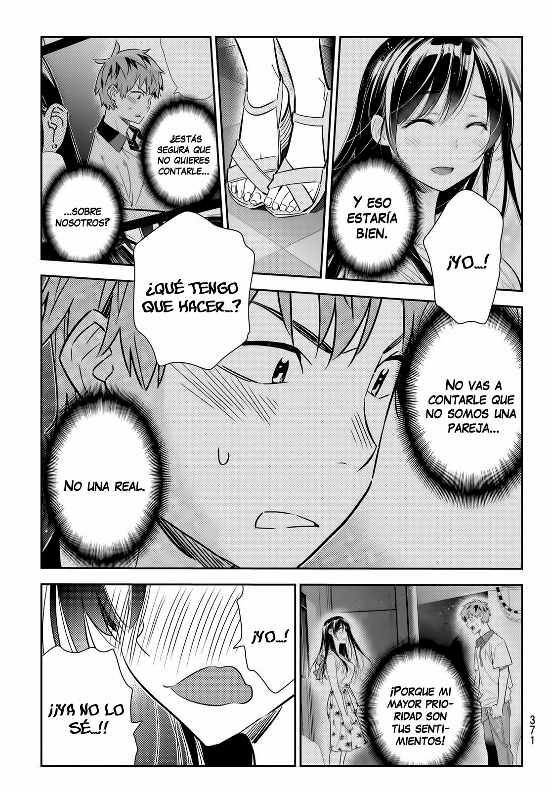 Kanojo, Okarishimasu capítulo 150 página 17