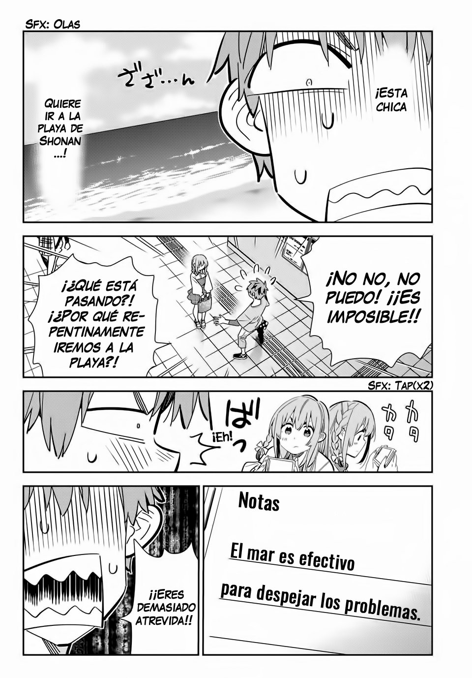Kanojo, Okarishimasu capítulo 154 página 18