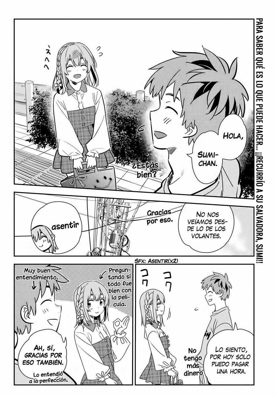 Kanojo, Okarishimasu capítulo 154 página 3