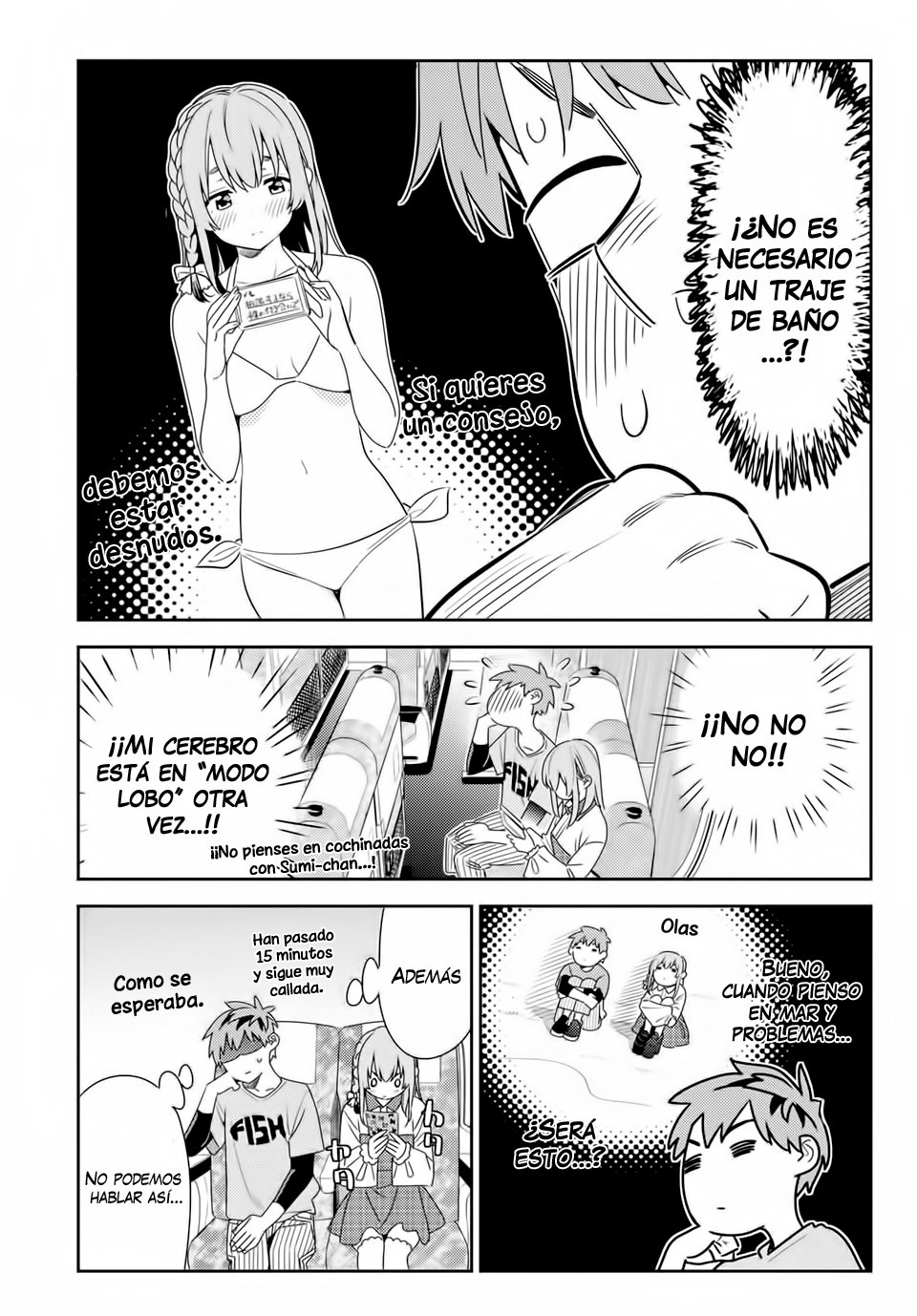 Kanojo, Okarishimasu capítulo 155 página 7
