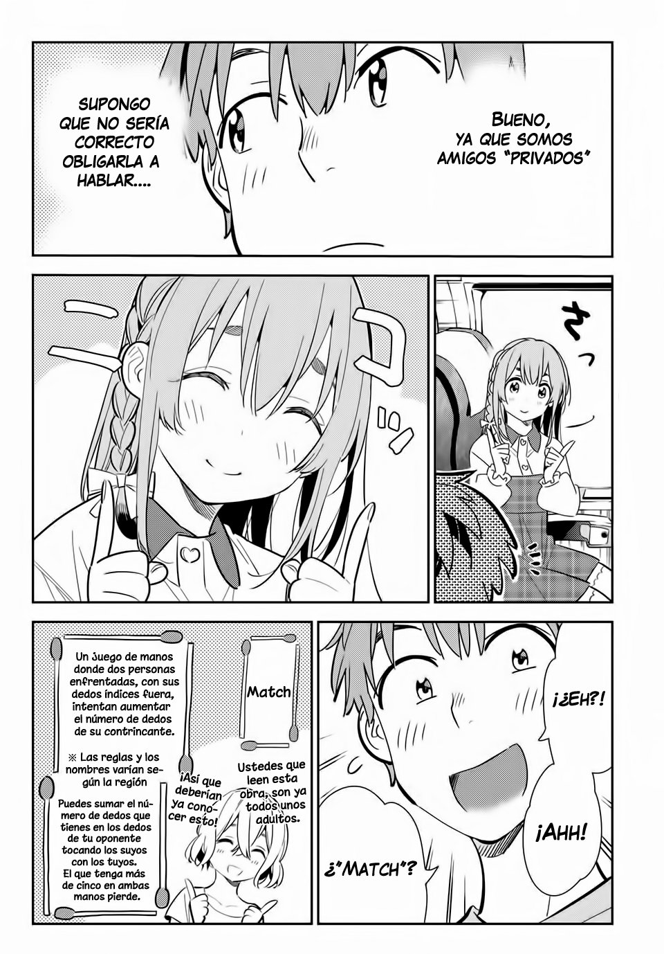 Kanojo, Okarishimasu capítulo 155 página 8