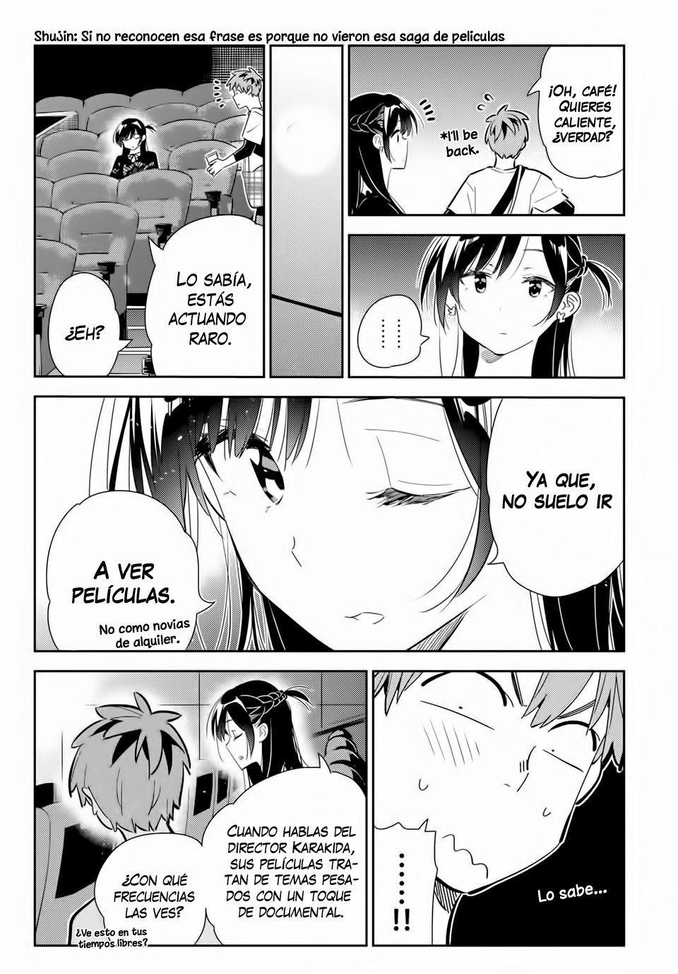 Kanojo, Okarishimasu capítulo 159 página 9