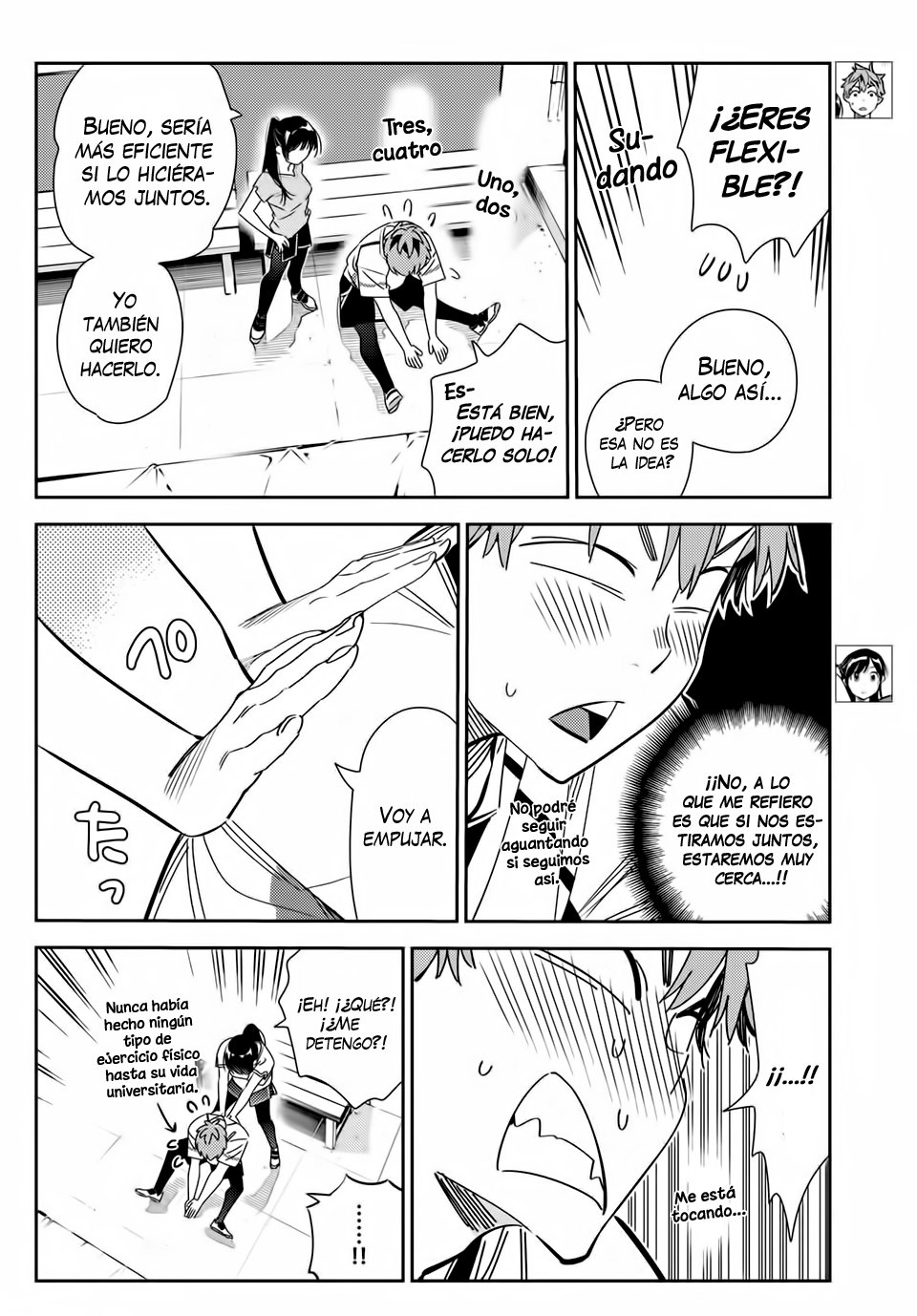Kanojo, Okarishimasu capítulo 161 página 4