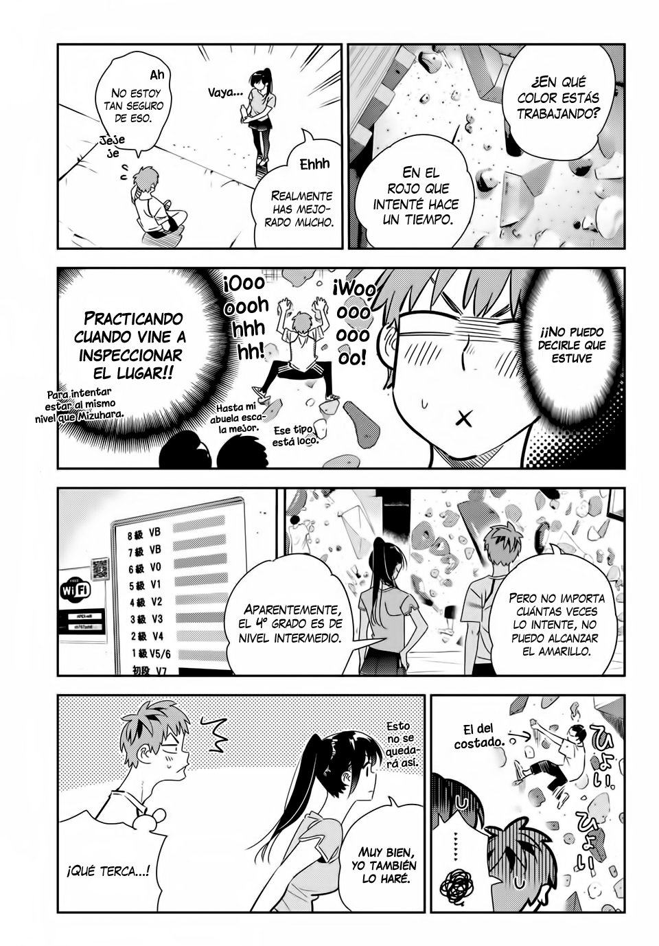 Kanojo, Okarishimasu capítulo 161 página 9