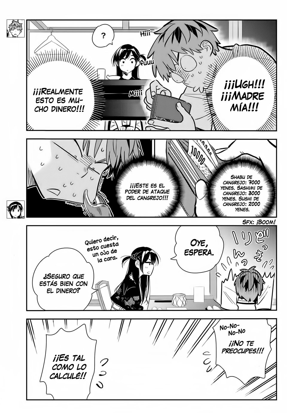 Kanojo, Okarishimasu capítulo 162 página 4