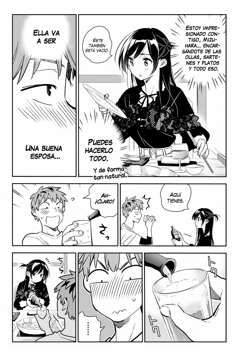 Kanojo, Okarishimasu capítulo 162 página 9