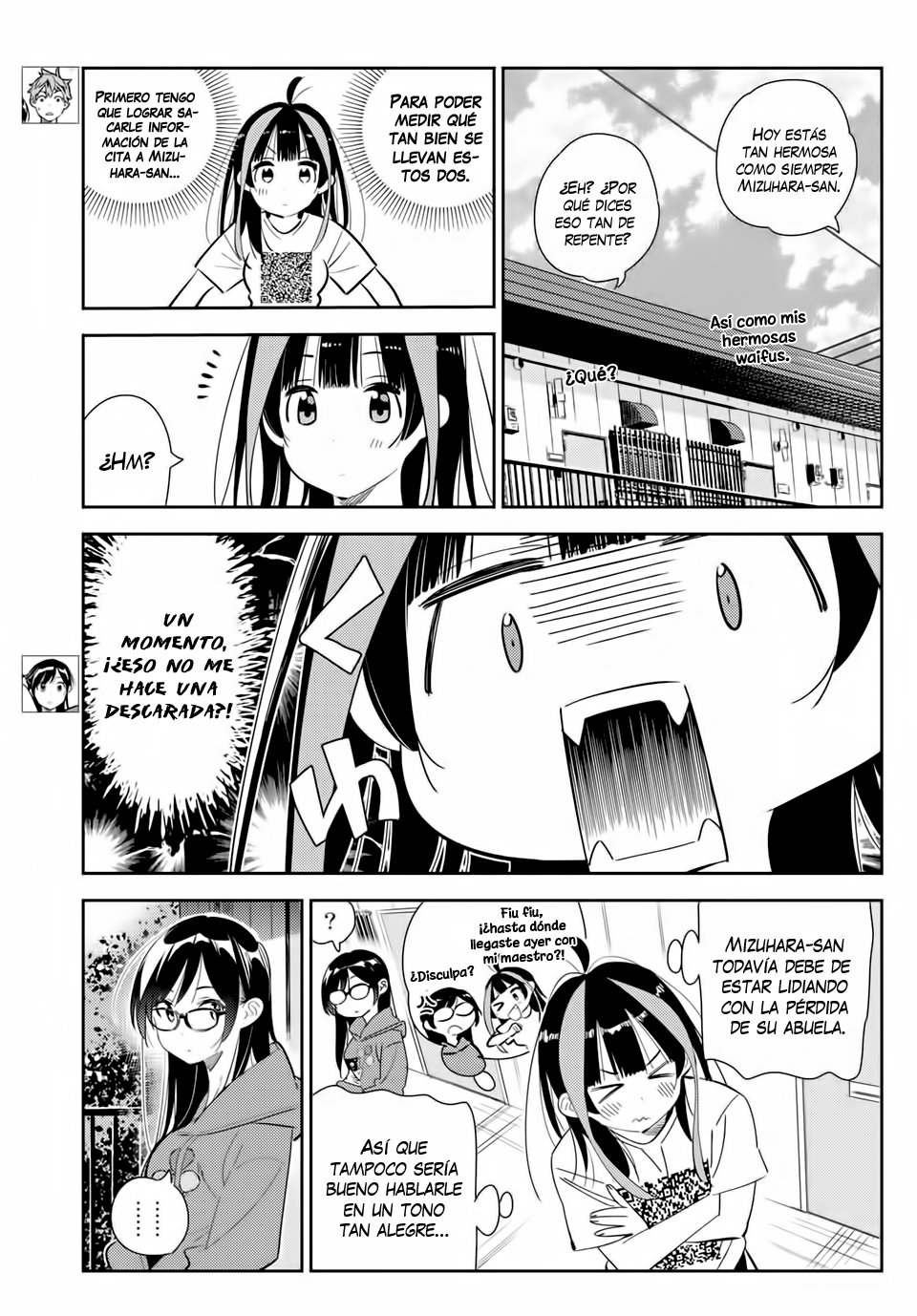 Kanojo, Okarishimasu capítulo 166 página 6