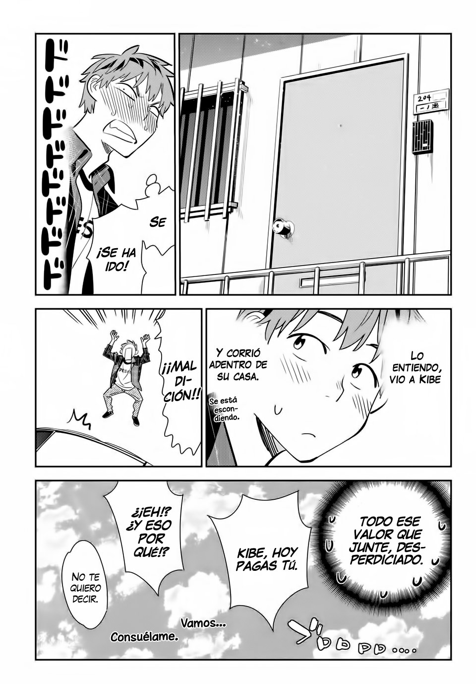 Kanojo, Okarishimasu capítulo 174 página 17