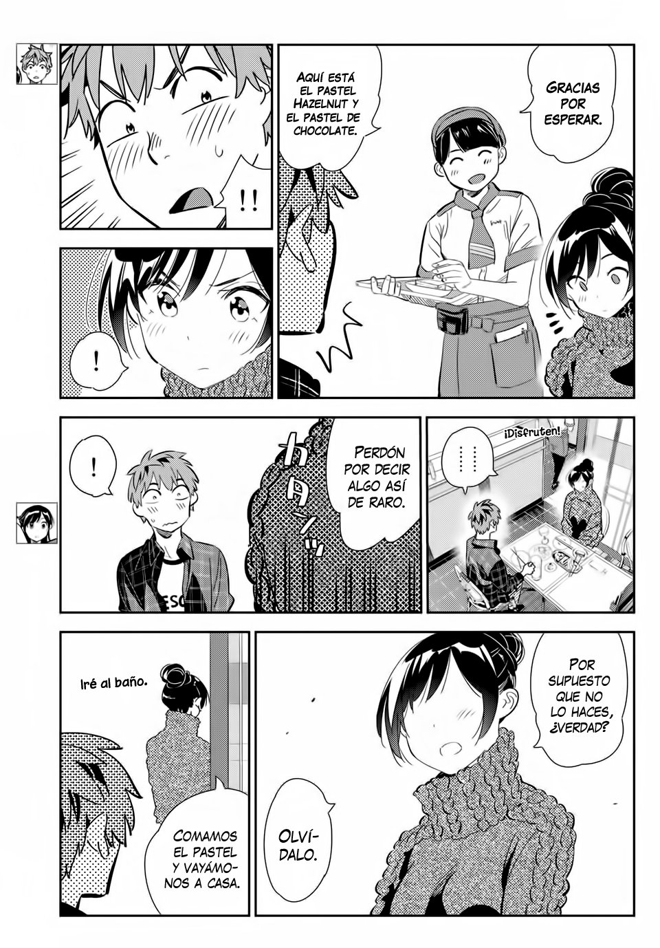Kanojo, Okarishimasu capítulo 174 página 4