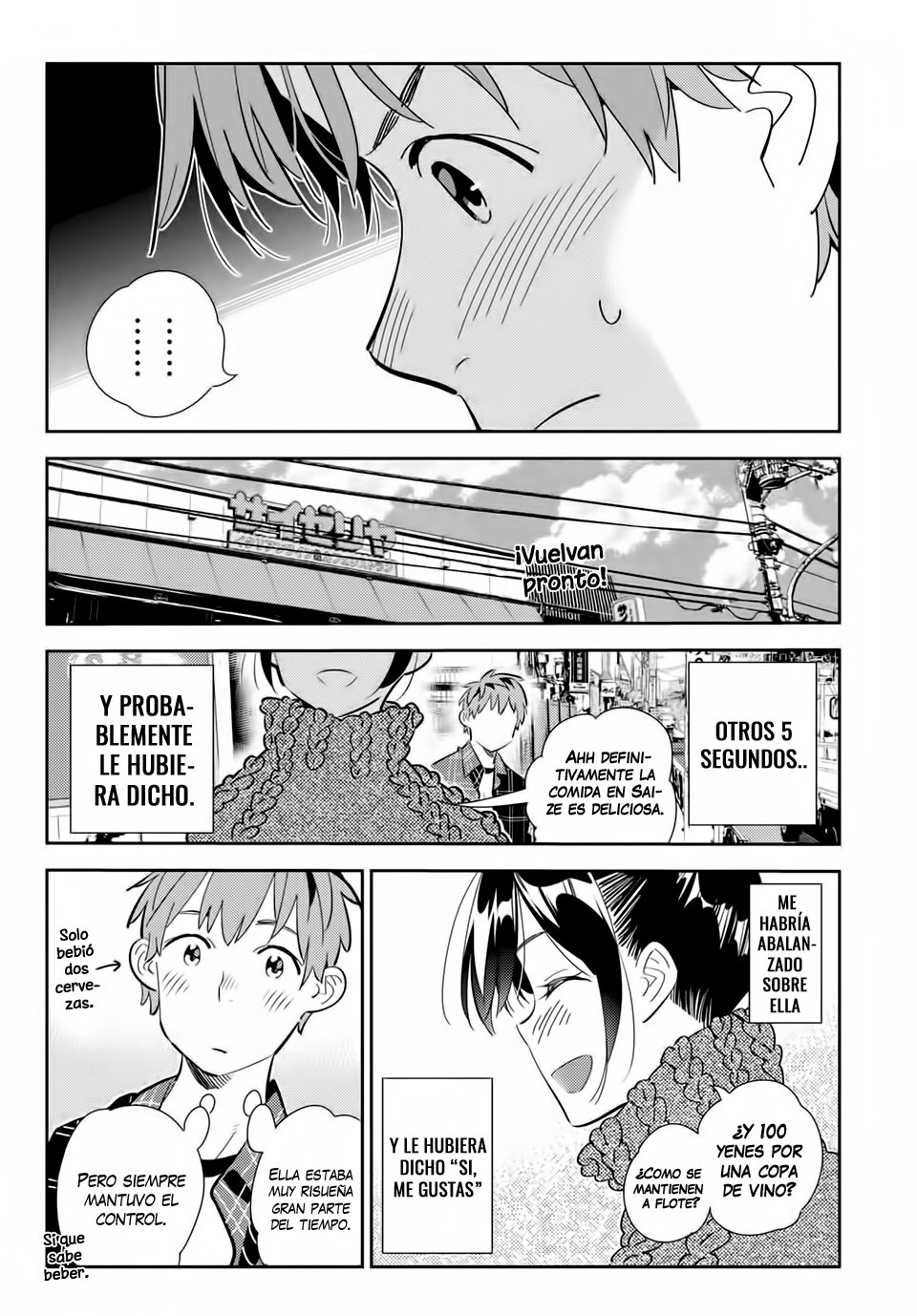 Kanojo, Okarishimasu capítulo 174 página 5