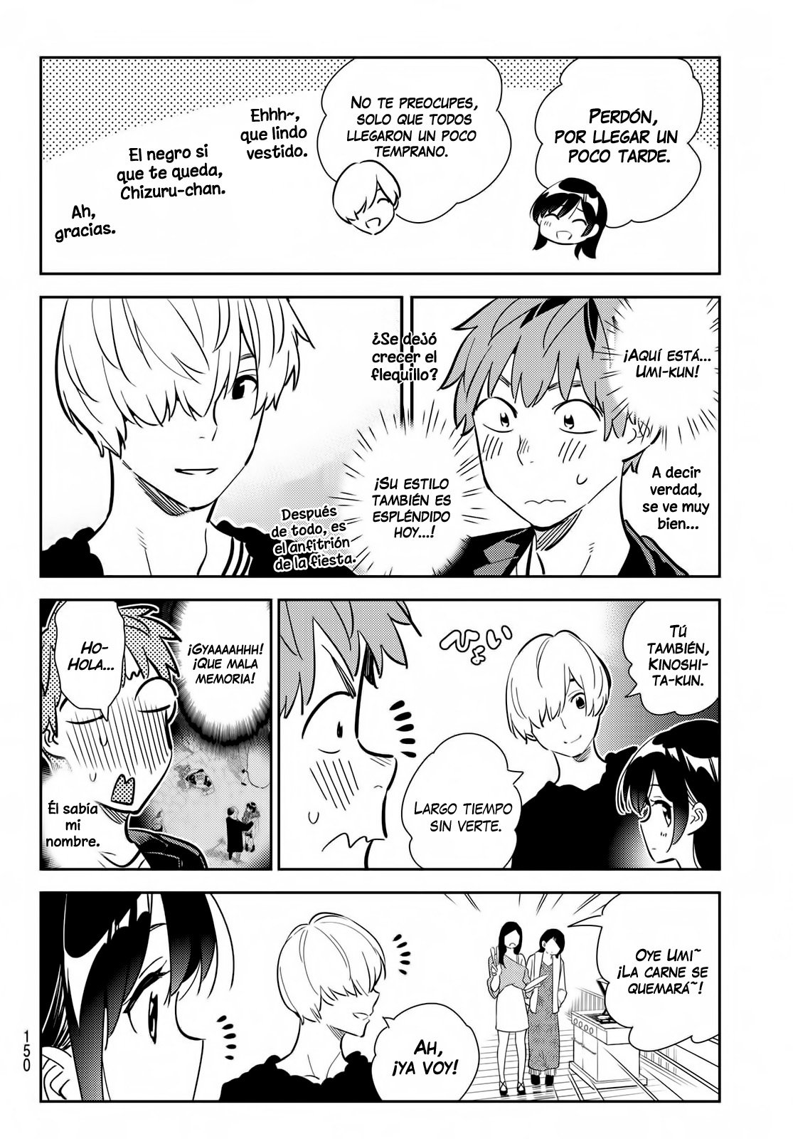 Kanojo, Okarishimasu capítulo 177 página 11
