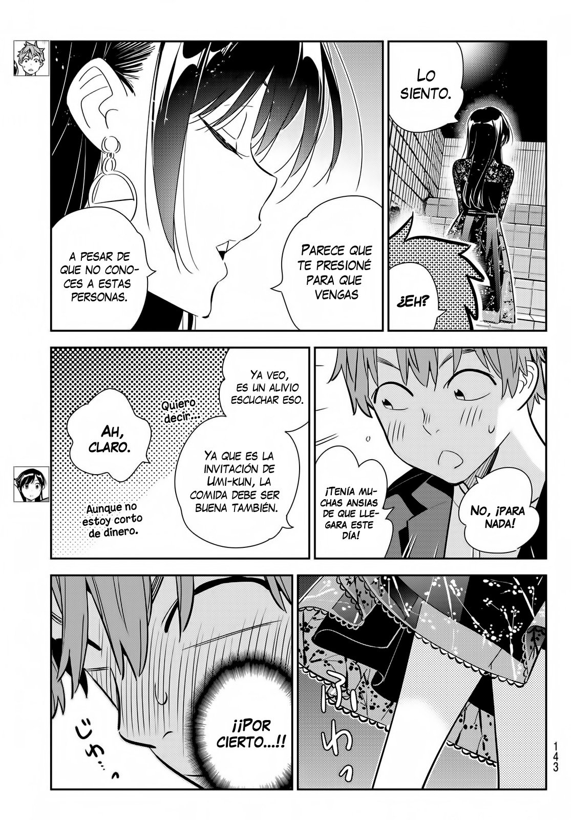 Kanojo, Okarishimasu capítulo 177 página 4