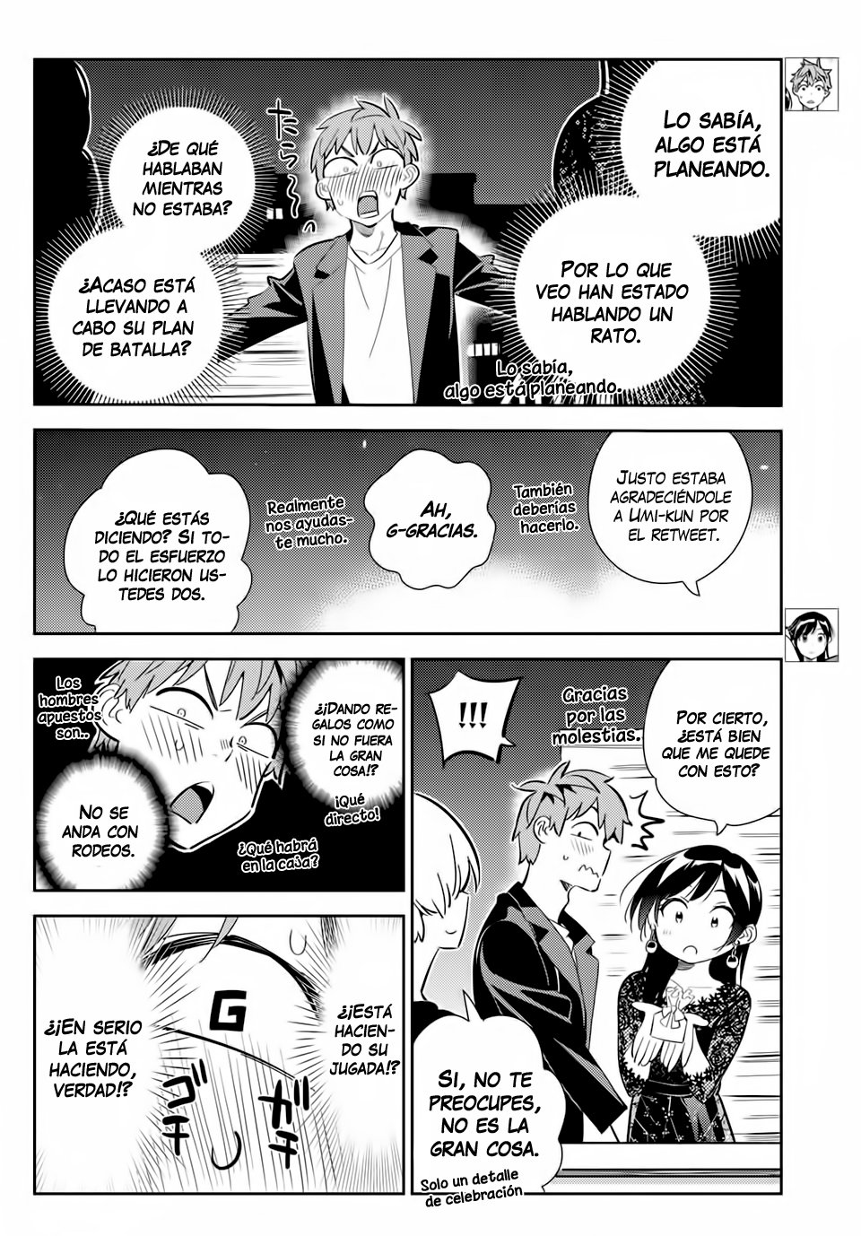Kanojo, Okarishimasu capítulo 178 página 5