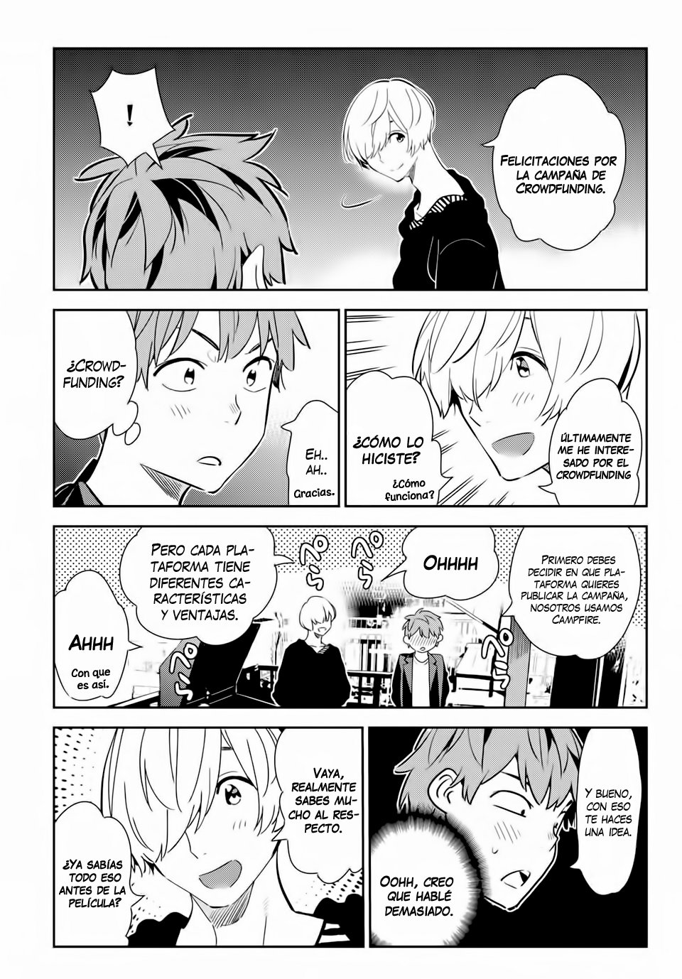 Kanojo, Okarishimasu capítulo 178 página 8
