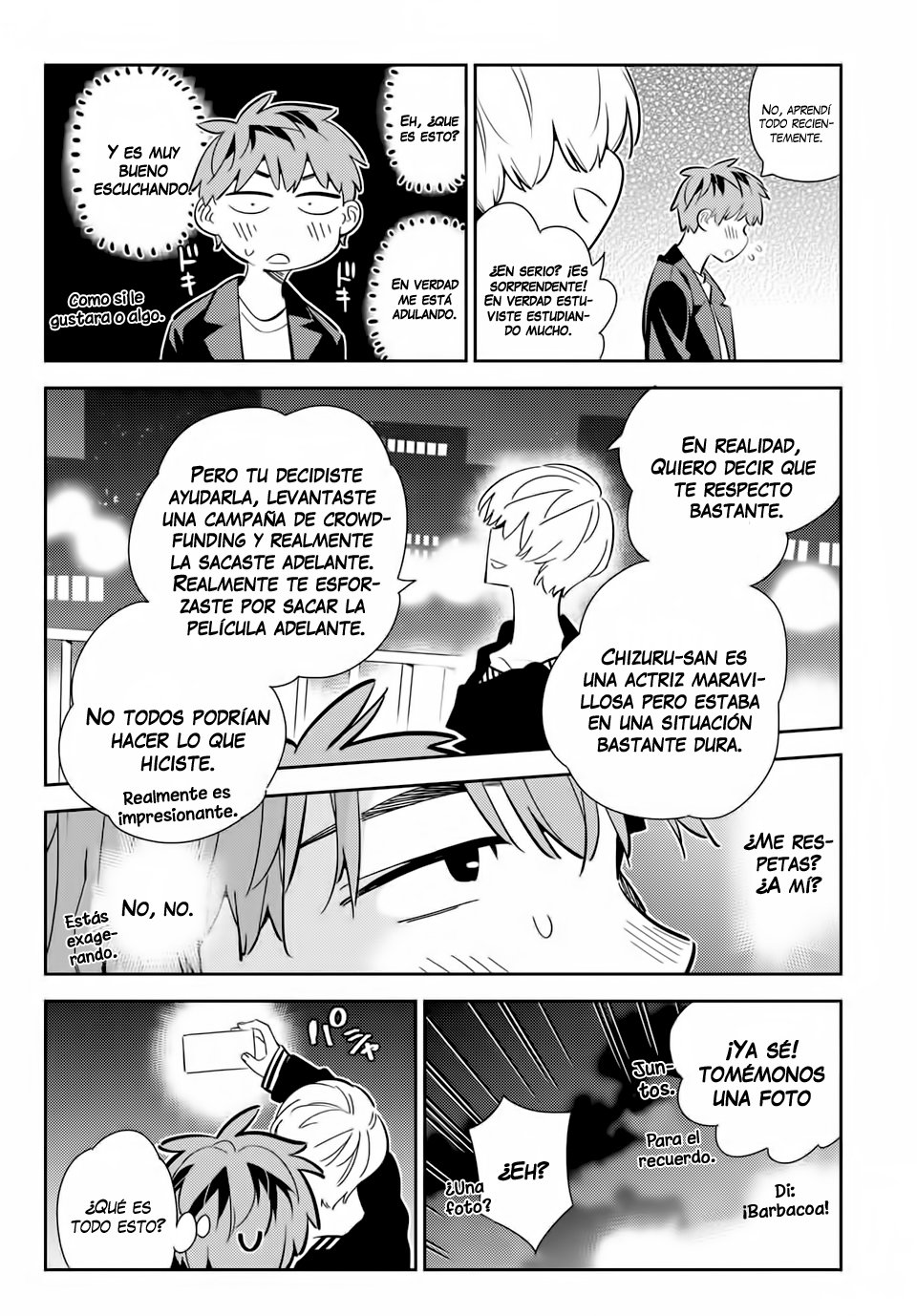 Kanojo, Okarishimasu capítulo 178 página 9