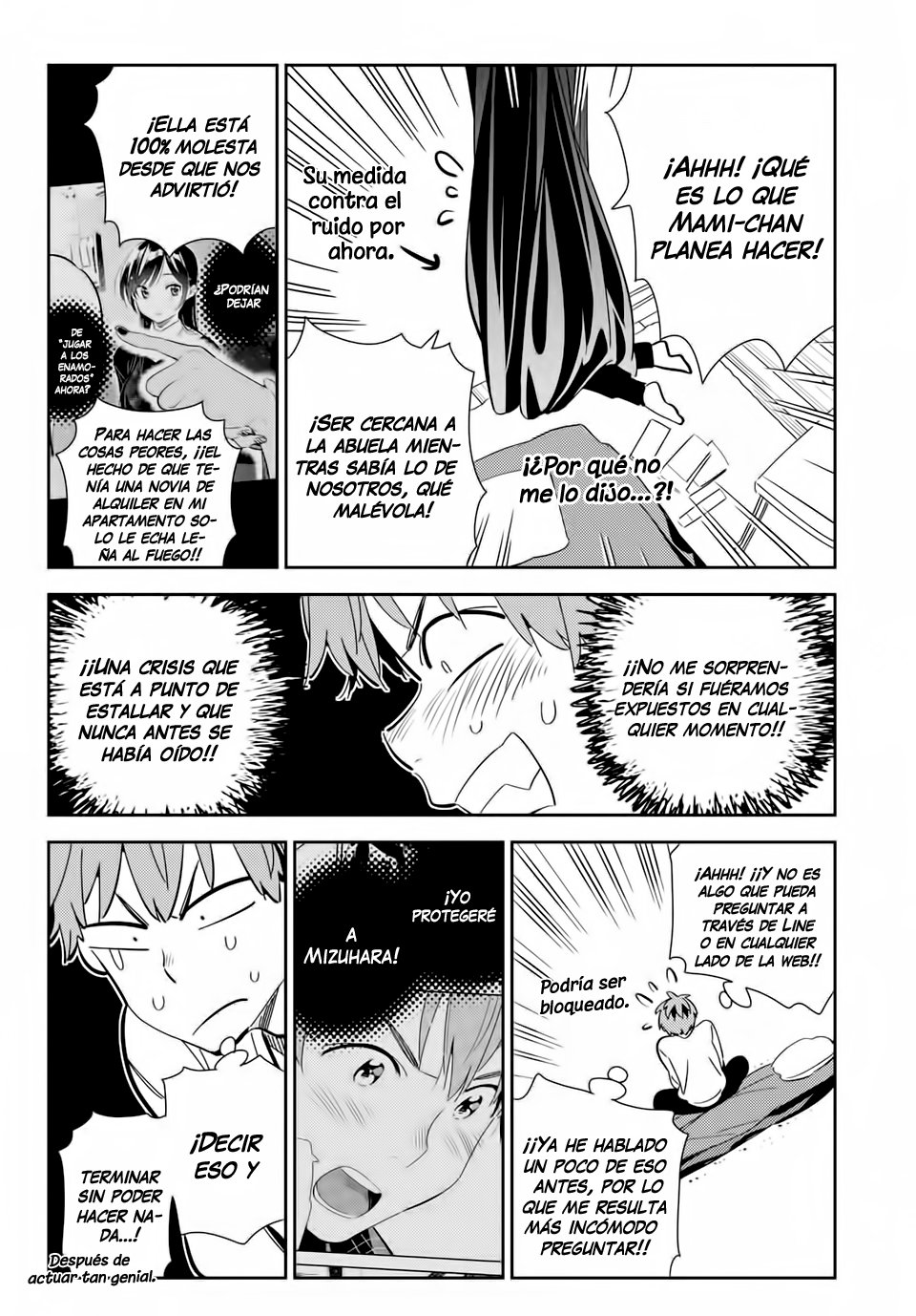 Kanojo, Okarishimasu capítulo 181 página 14