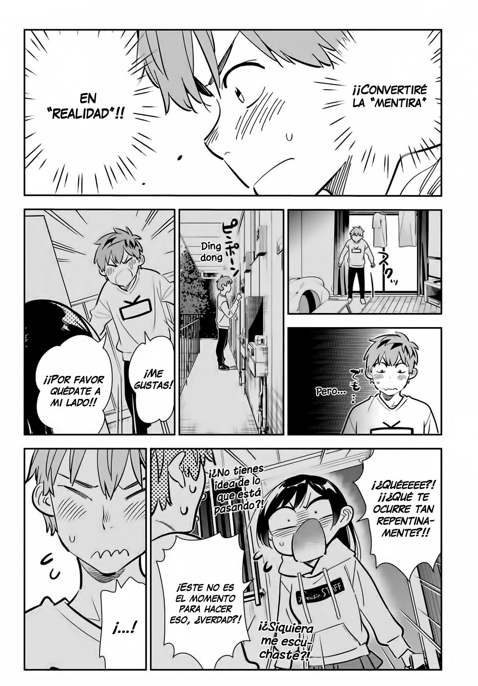 Kanojo, Okarishimasu capítulo 181 página 16