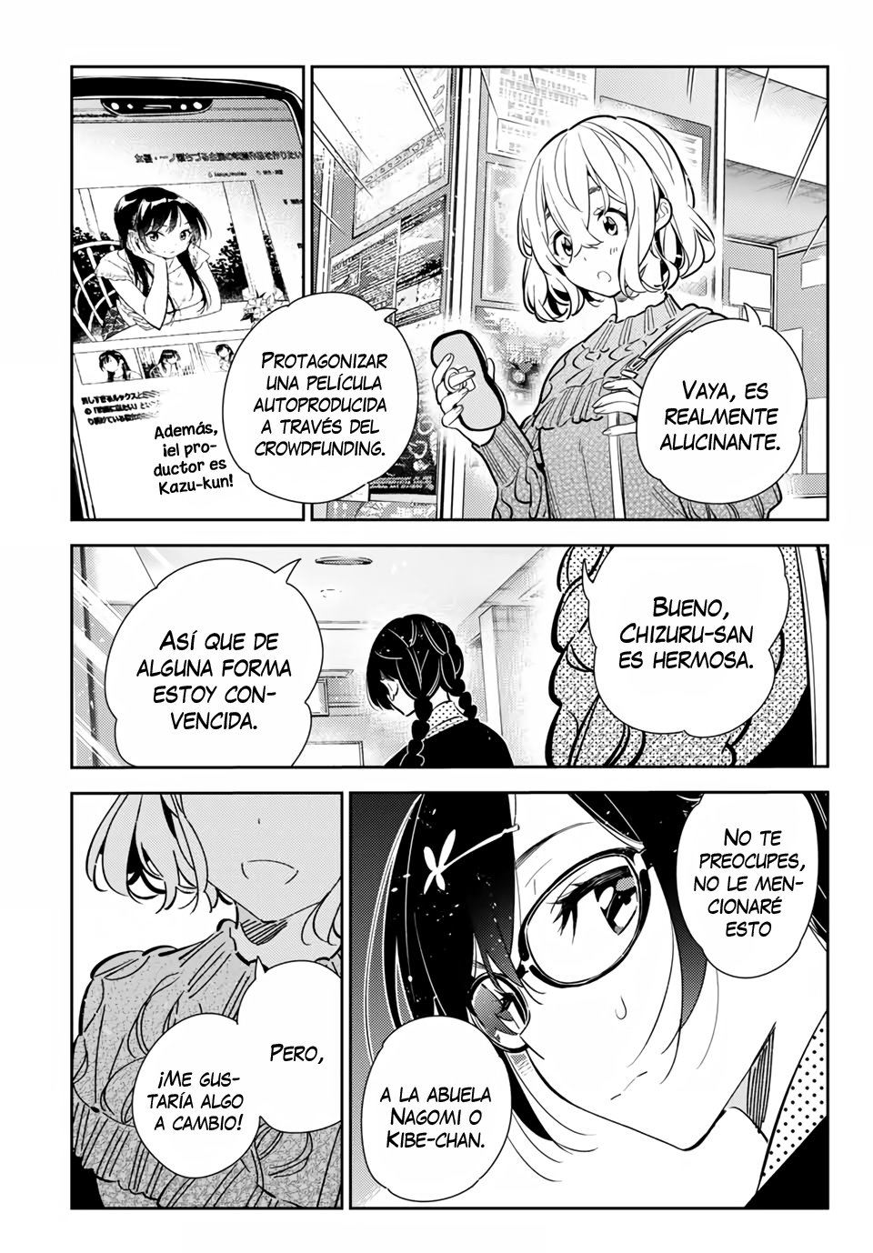 Kanojo, Okarishimasu capítulo 182 página 20