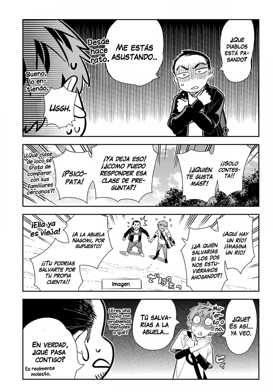 Kanojo, Okarishimasu capítulo 182 página 8