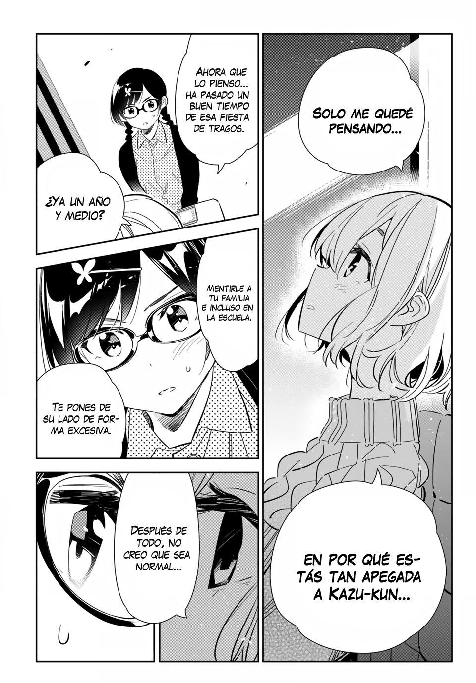 Kanojo, Okarishimasu capítulo 183 página 18
