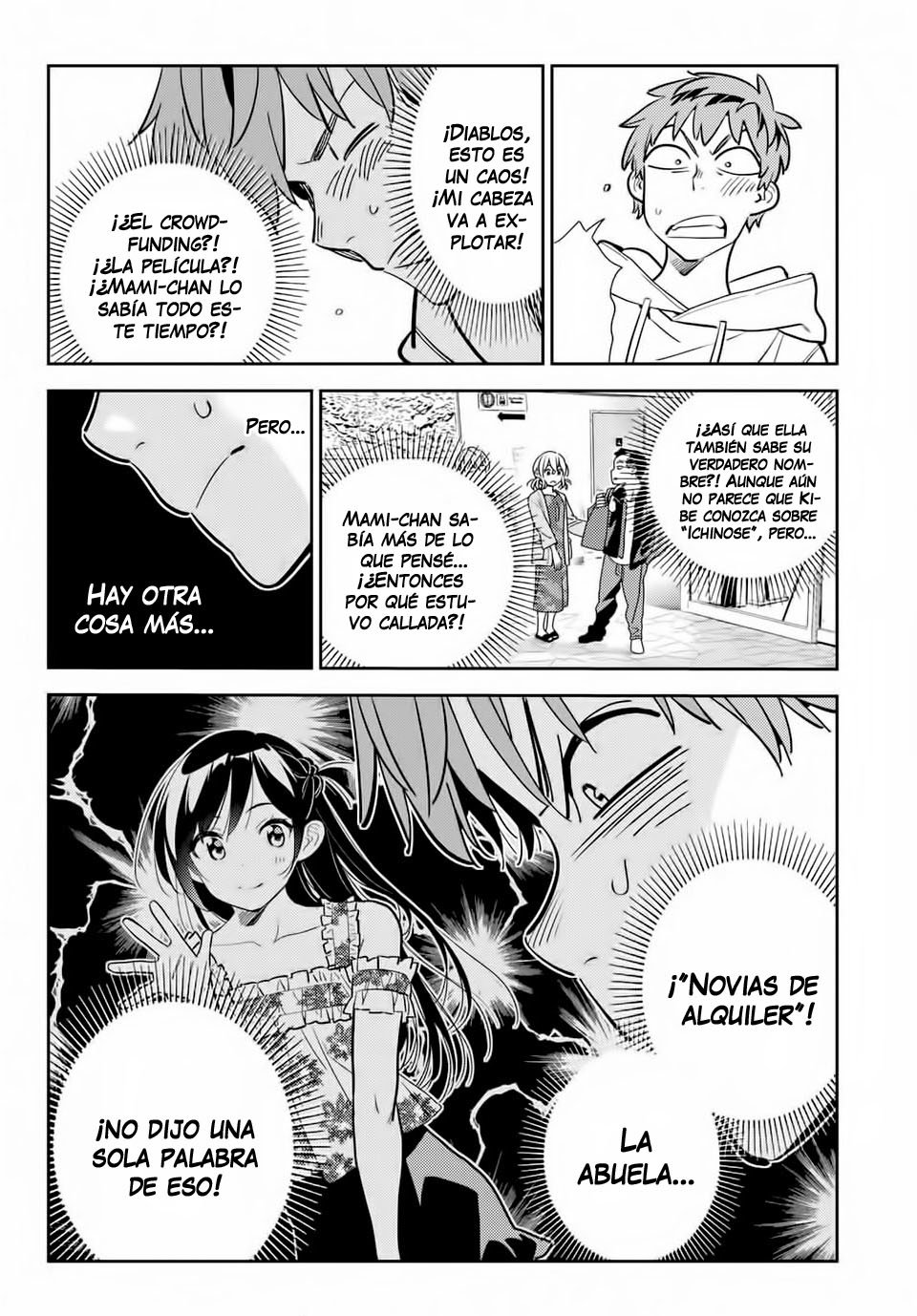 Kanojo, Okarishimasu capítulo 191 página 16