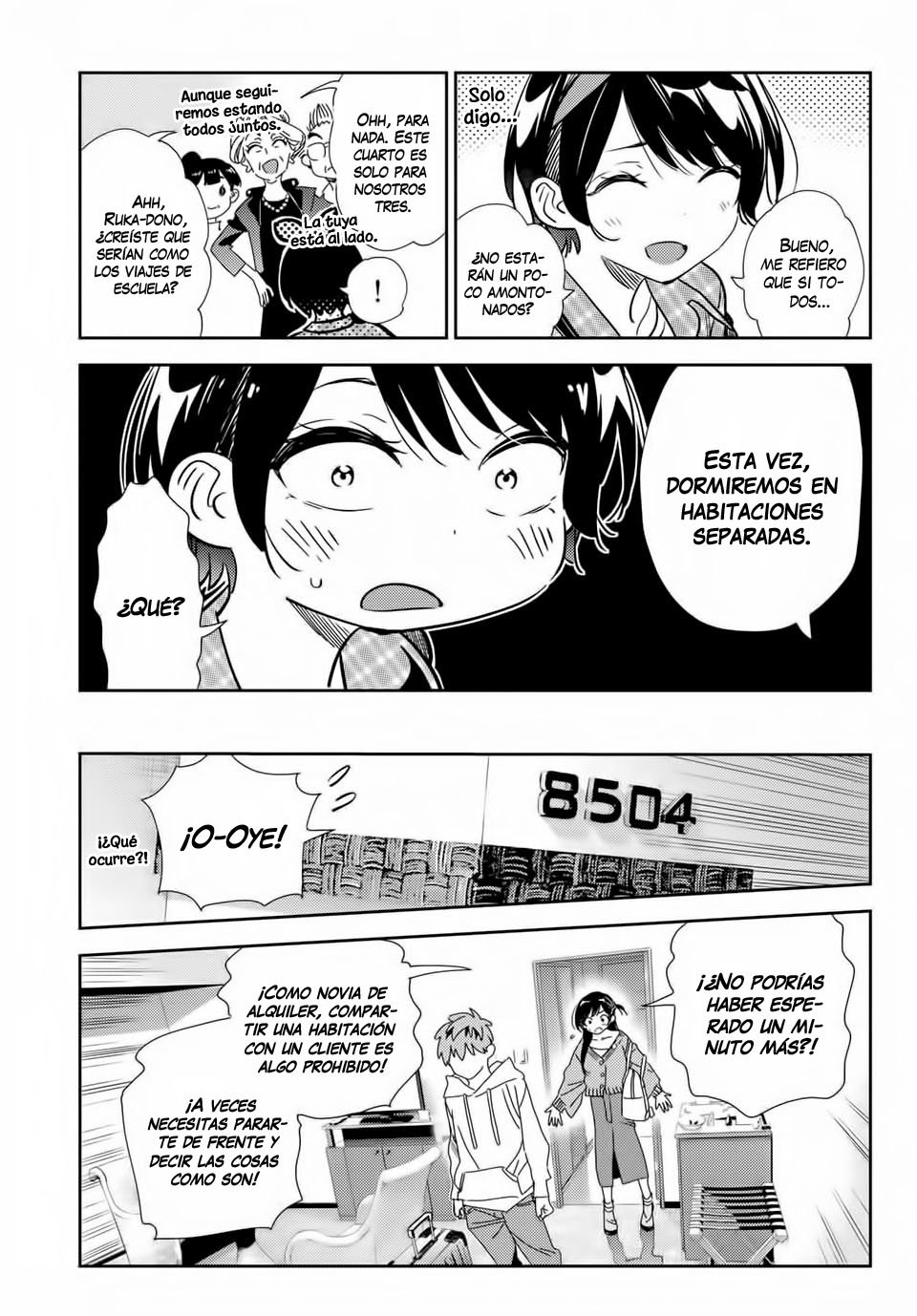 Kanojo, Okarishimasu capítulo 192 página 14