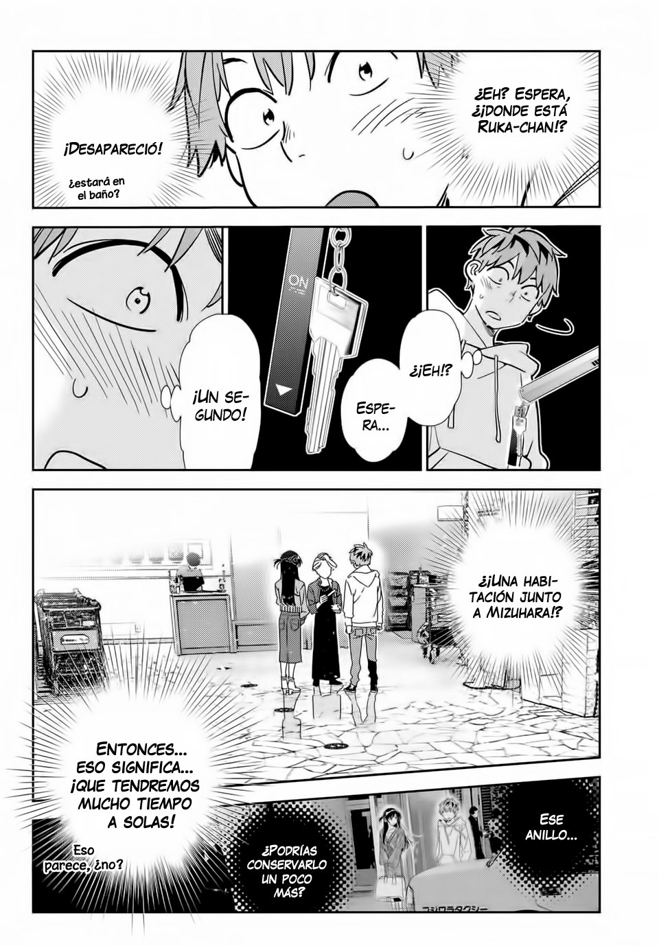 Kanojo, Okarishimasu capítulo 192 página 7