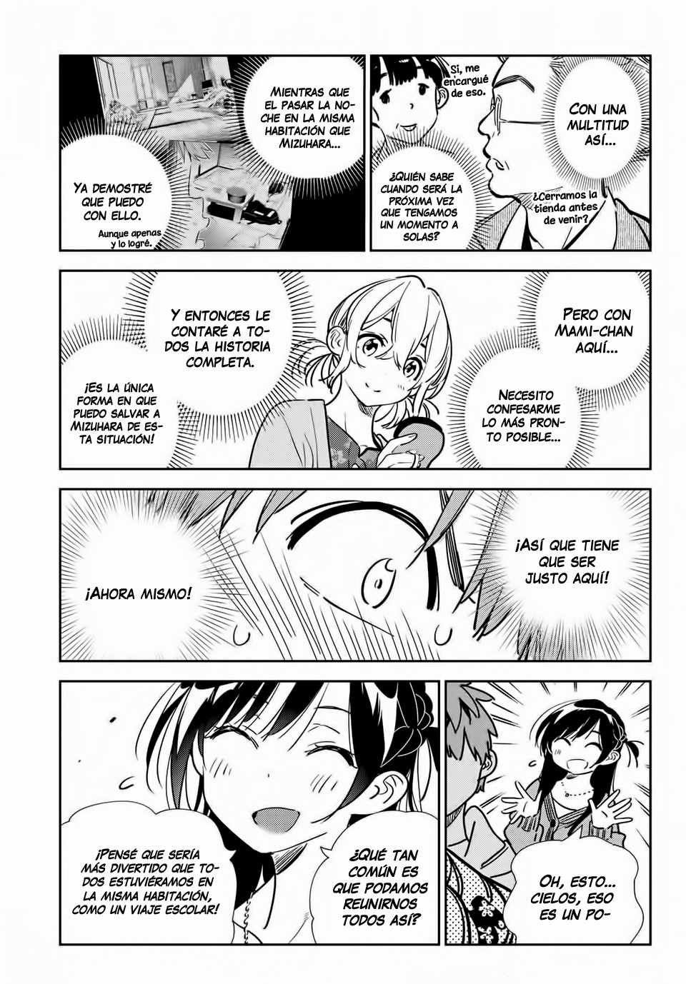 Kanojo, Okarishimasu capítulo 192 página 8