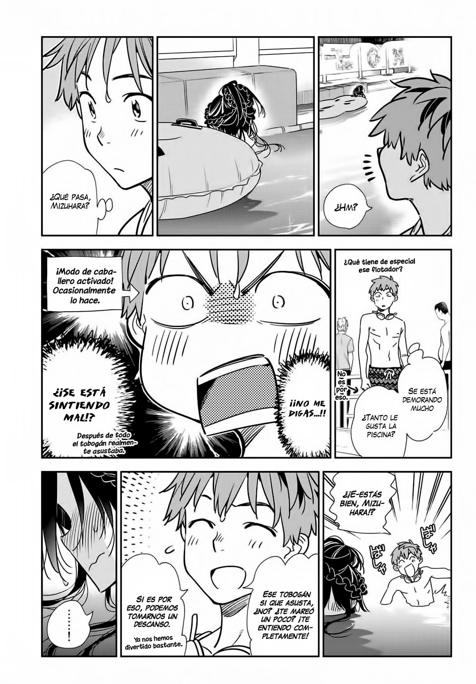 Kanojo, Okarishimasu capítulo 196 página 6