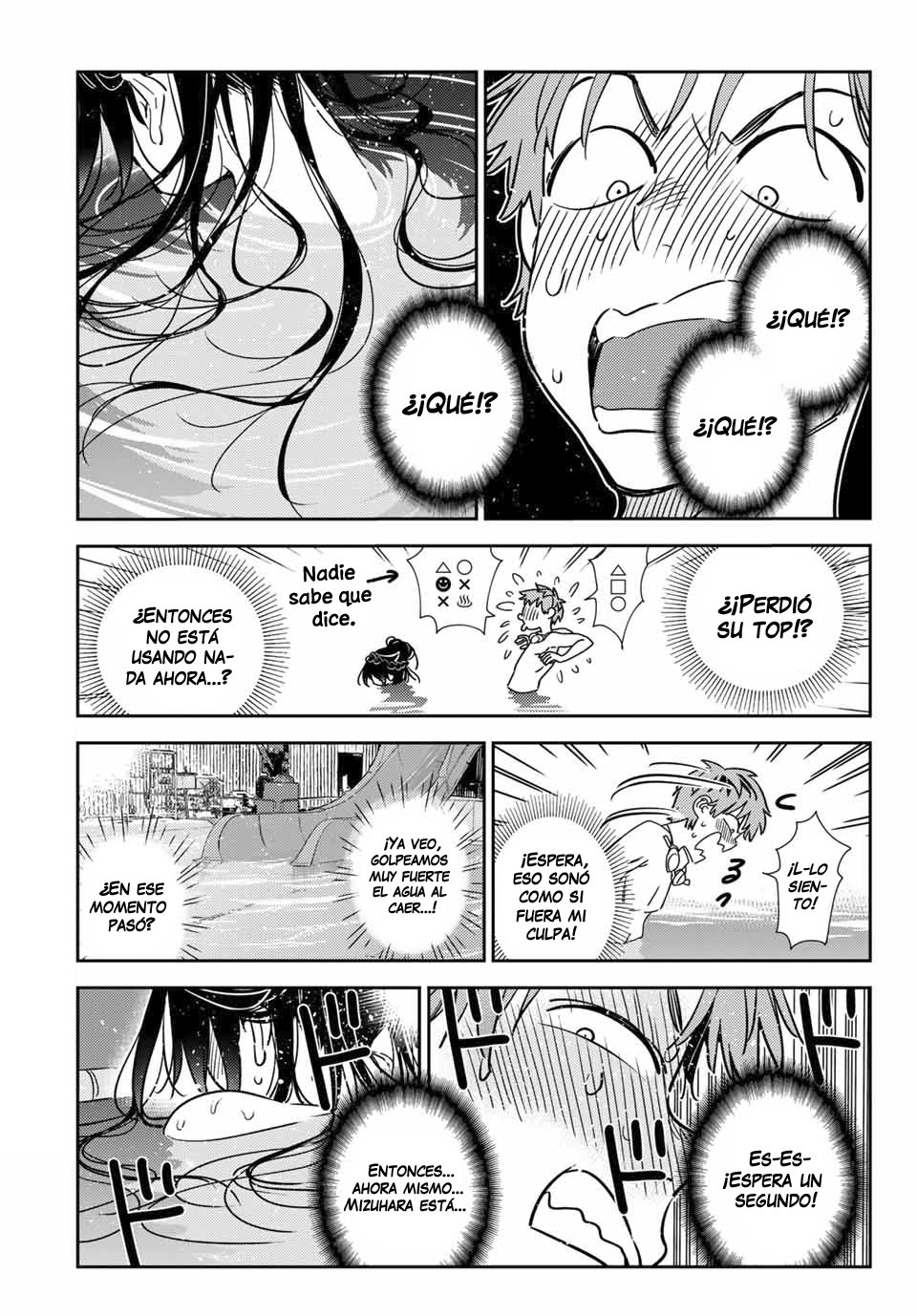 Kanojo, Okarishimasu capítulo 196 página 8