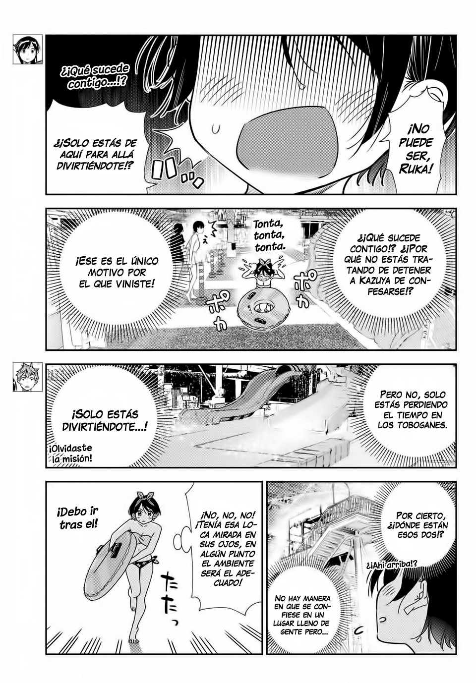 Kanojo, Okarishimasu capítulo 199 página 4