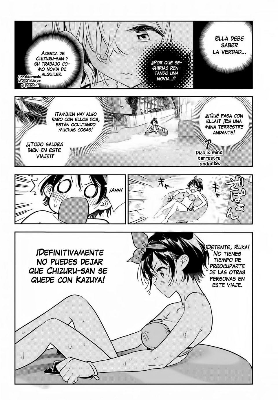 Kanojo, Okarishimasu capítulo 199 página 7