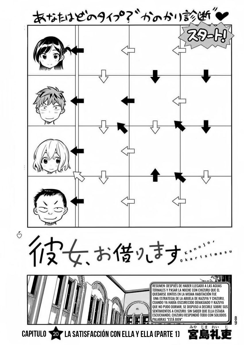 Kanojo, Okarishimasu capítulo 20 página 2