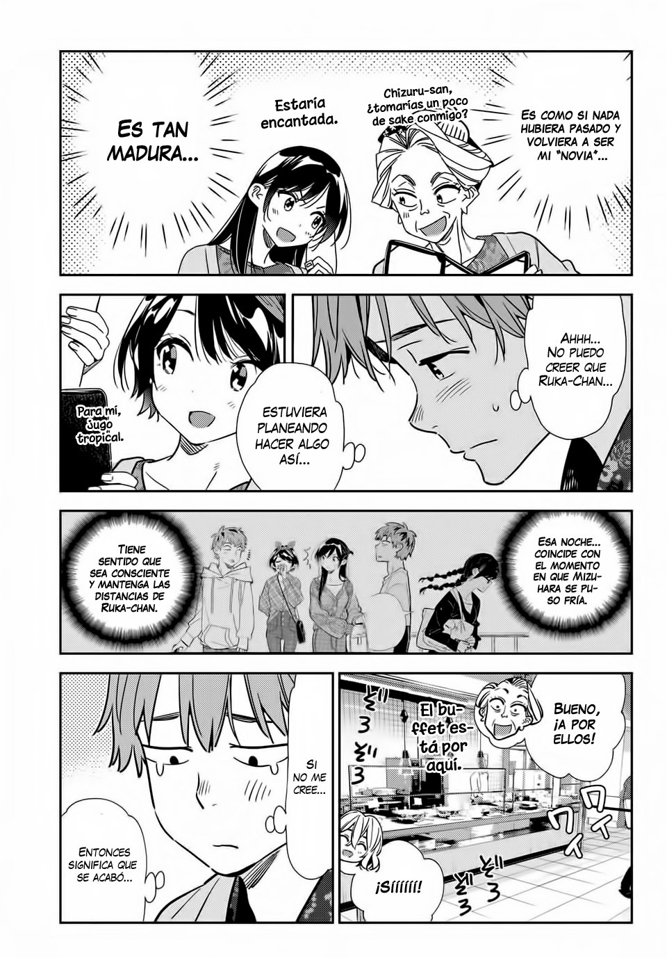 Kanojo, Okarishimasu capítulo 201 página 14
