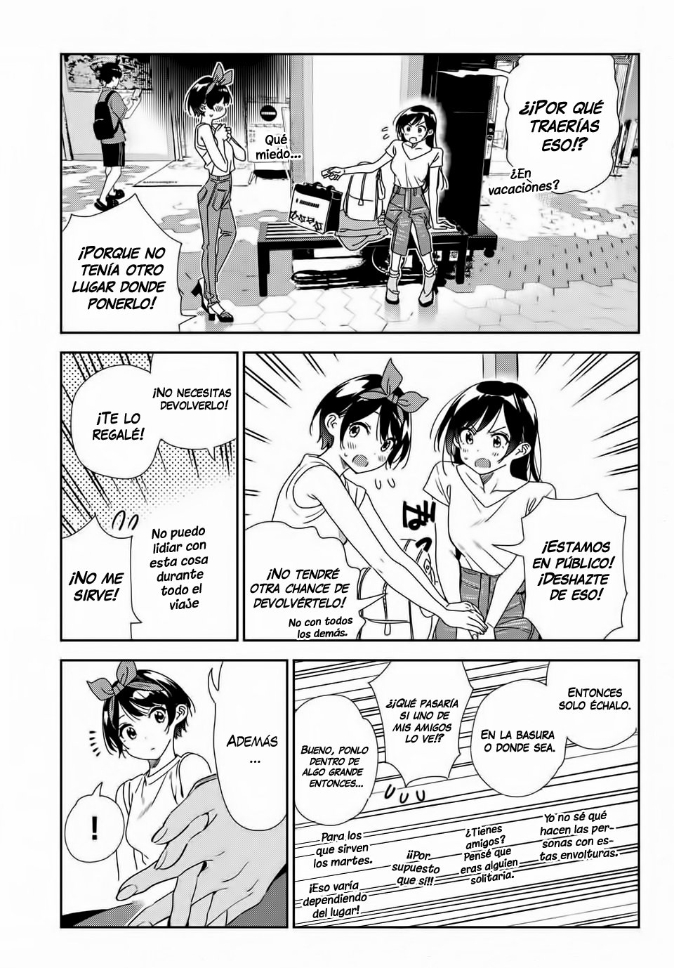 Kanojo, Okarishimasu capítulo 201 página 4