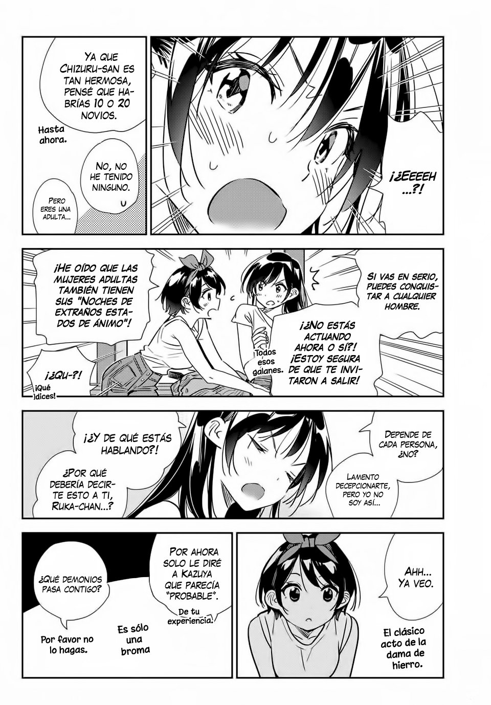 Kanojo, Okarishimasu capítulo 201 página 7