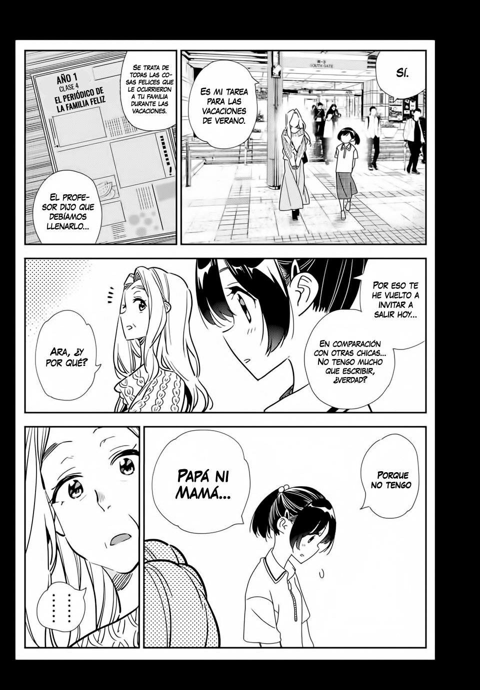 Kanojo, Okarishimasu capítulo 202 página 15