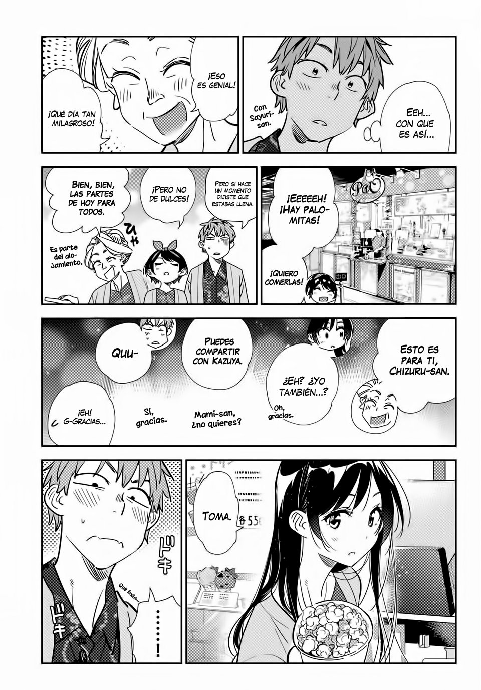 Kanojo, Okarishimasu capítulo 202 página 8