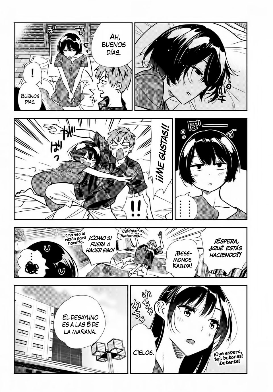 Kanojo, Okarishimasu capítulo 207 página 10