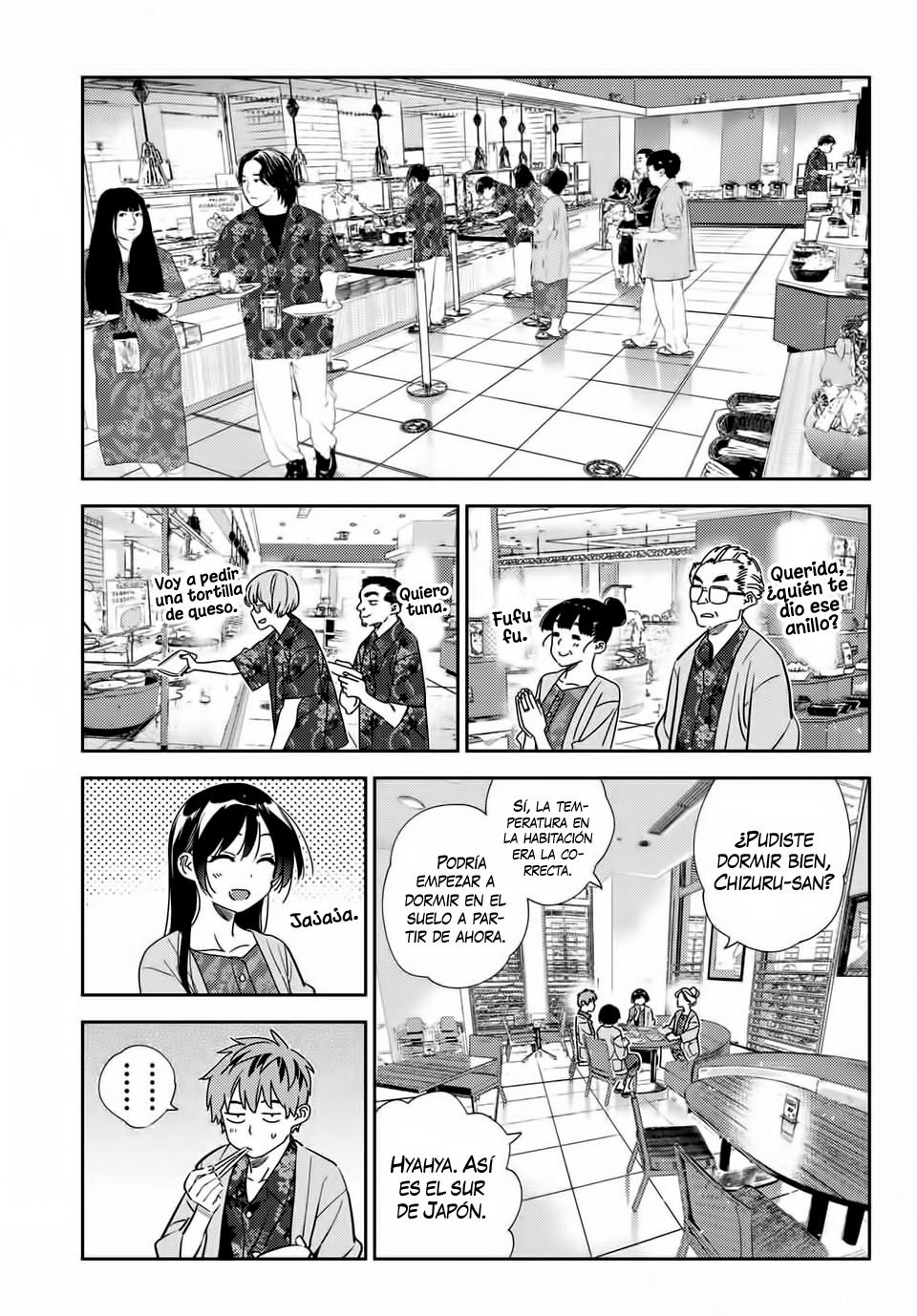 Kanojo, Okarishimasu capítulo 207 página 11