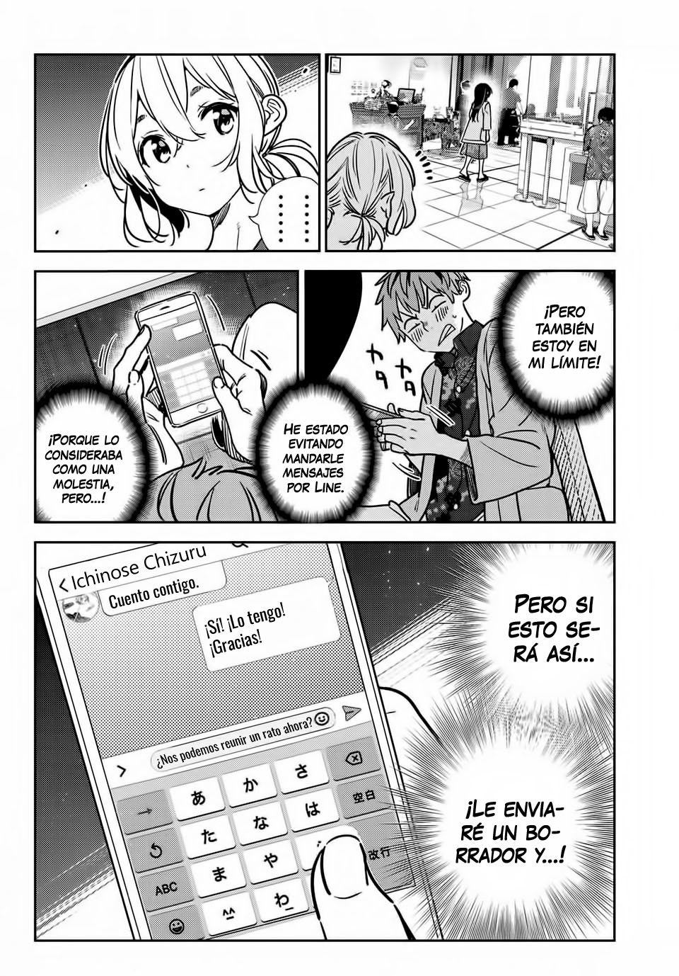 Kanojo, Okarishimasu capítulo 207 página 16
