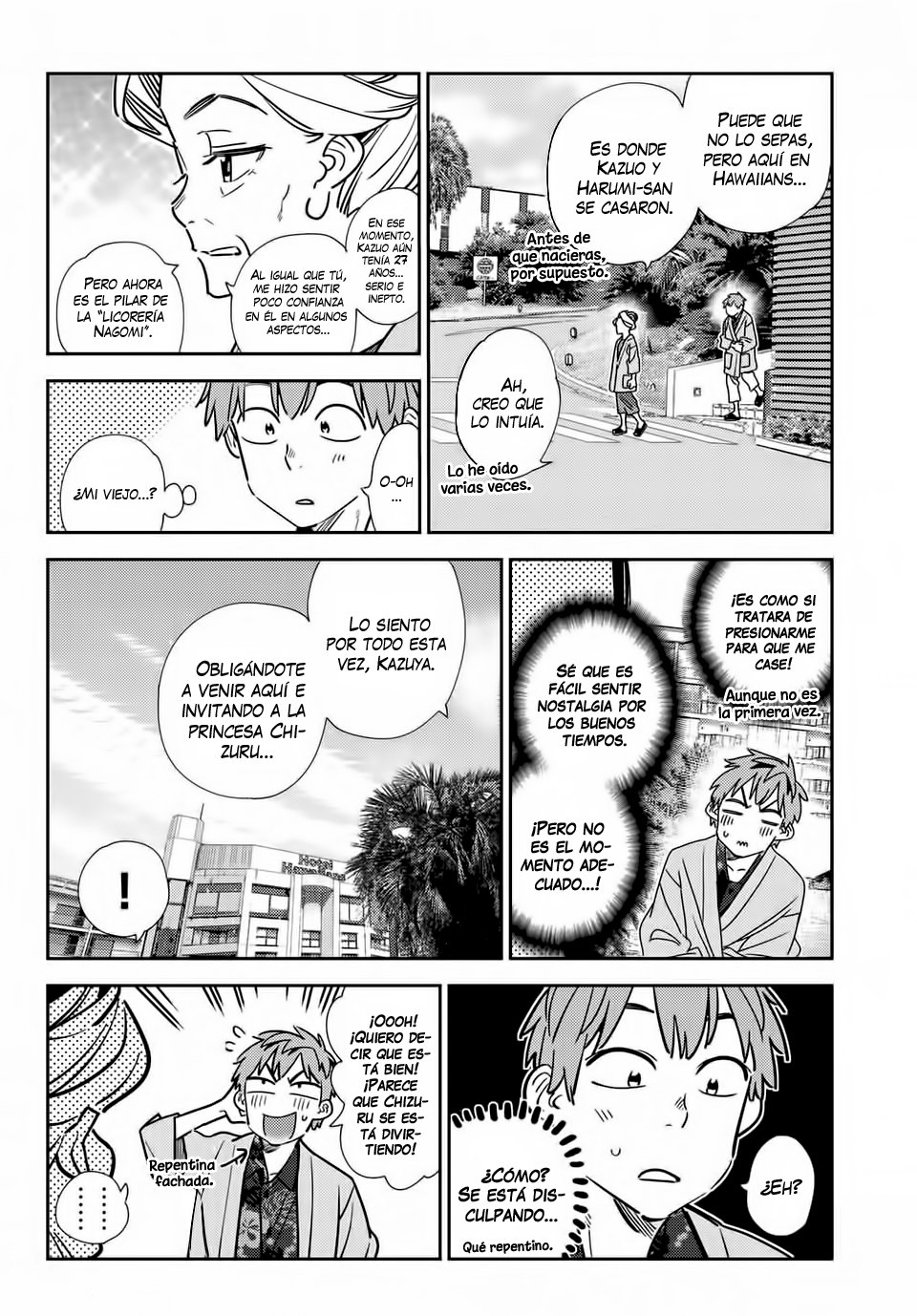 Kanojo, Okarishimasu capítulo 210 página 10