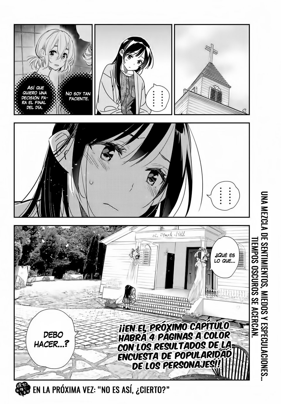 Kanojo, Okarishimasu capítulo 210 página 22