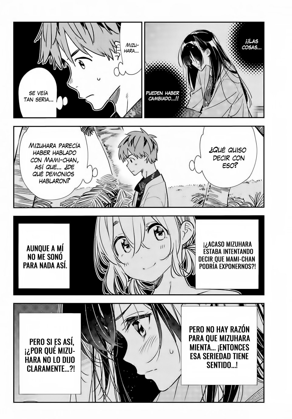 Kanojo, Okarishimasu capítulo 210 página 8