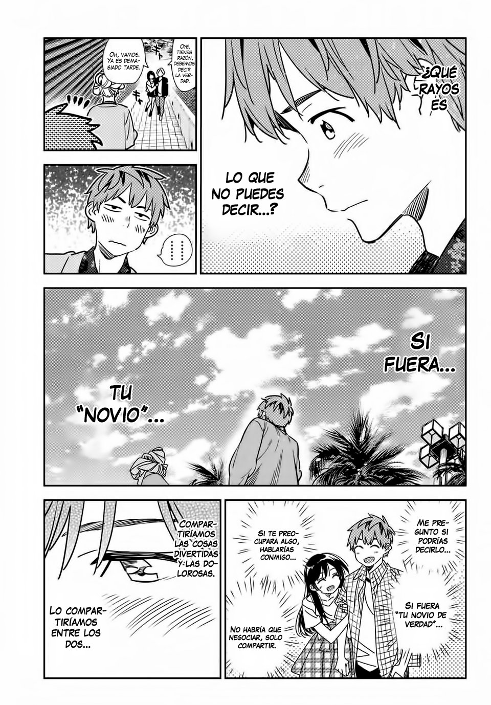 Kanojo, Okarishimasu capítulo 210 página 9